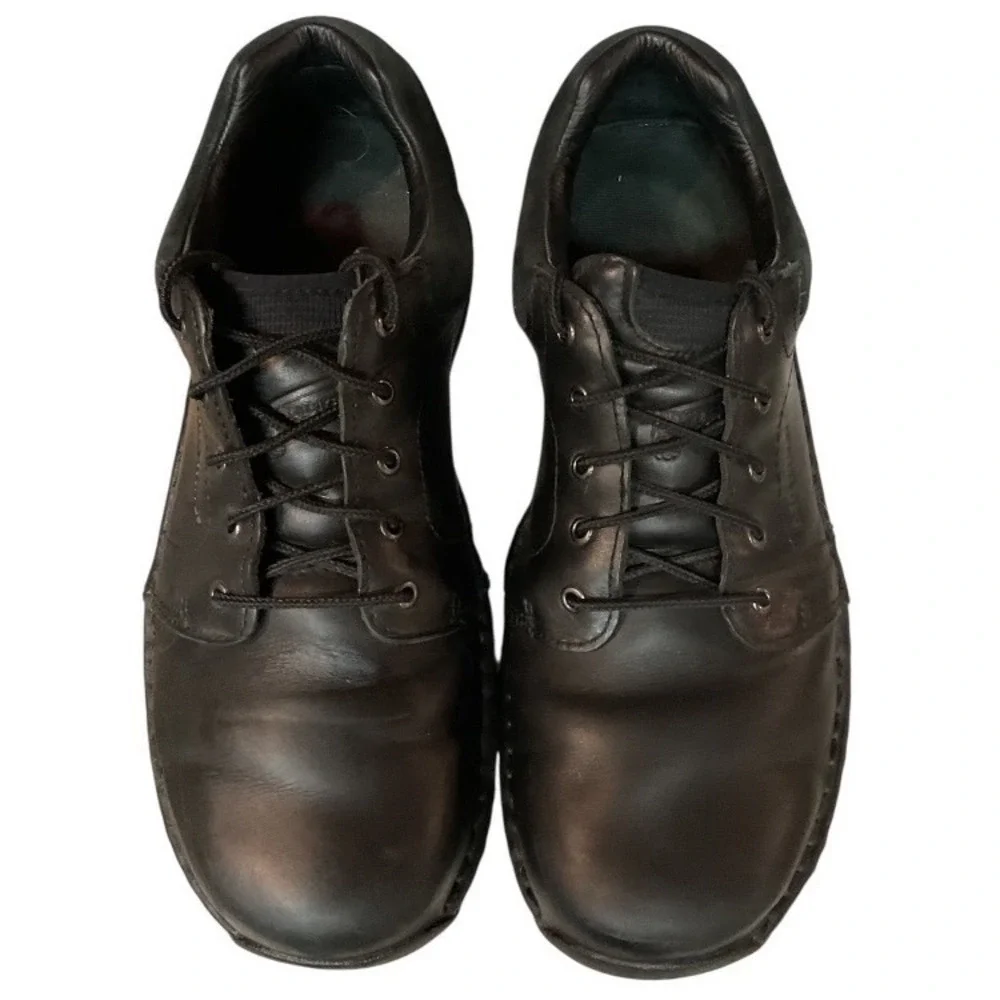 Red Wing Shoes Women's Leather Lace Up Low Top Steel Toe Oxford Shoes Black Sz 9